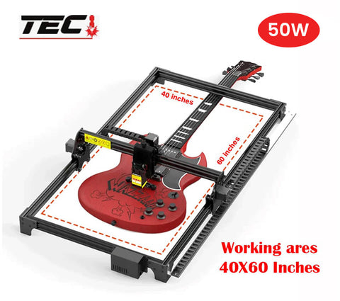 50W Laser Engraver Machine laser Printer Wood Cutting Engraving Air Assist Cnc Router For Wood Cutter -  40X 60 Inches