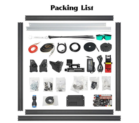 160W Laser Engraver Machine Marking Printer Laser Engraving Machine For Glass CNC Wood Cutter Machines - 20X25 Inches